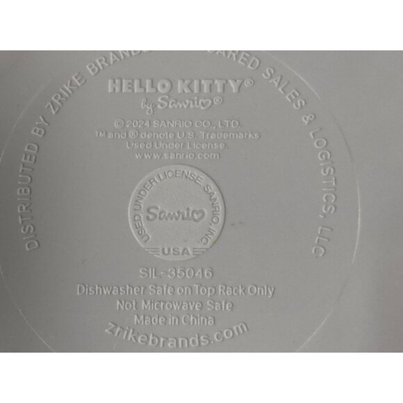 Set of 2 Sanrio Hello Kitty Melamine Serving Platters - Pink Apples Design New - Picture 2 of 2